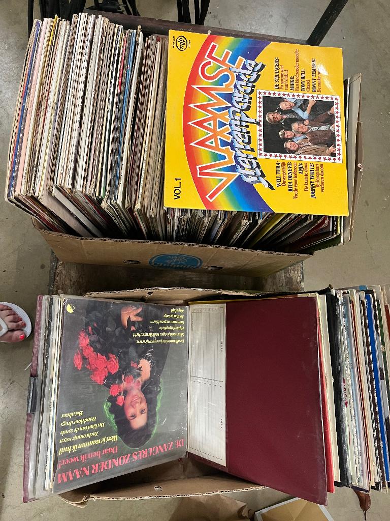Muziek oude platen/LP’s, Ophalen