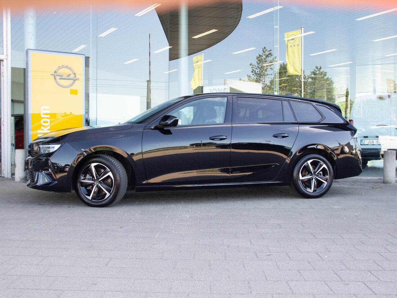 Opel Astra ST GS 1.2 136PK|AUTOMAAT|MILD HYBRID|HEAD UP DIS, Auto's, Opel, 0 min, Zwart, Bedrijf, 5 deurs