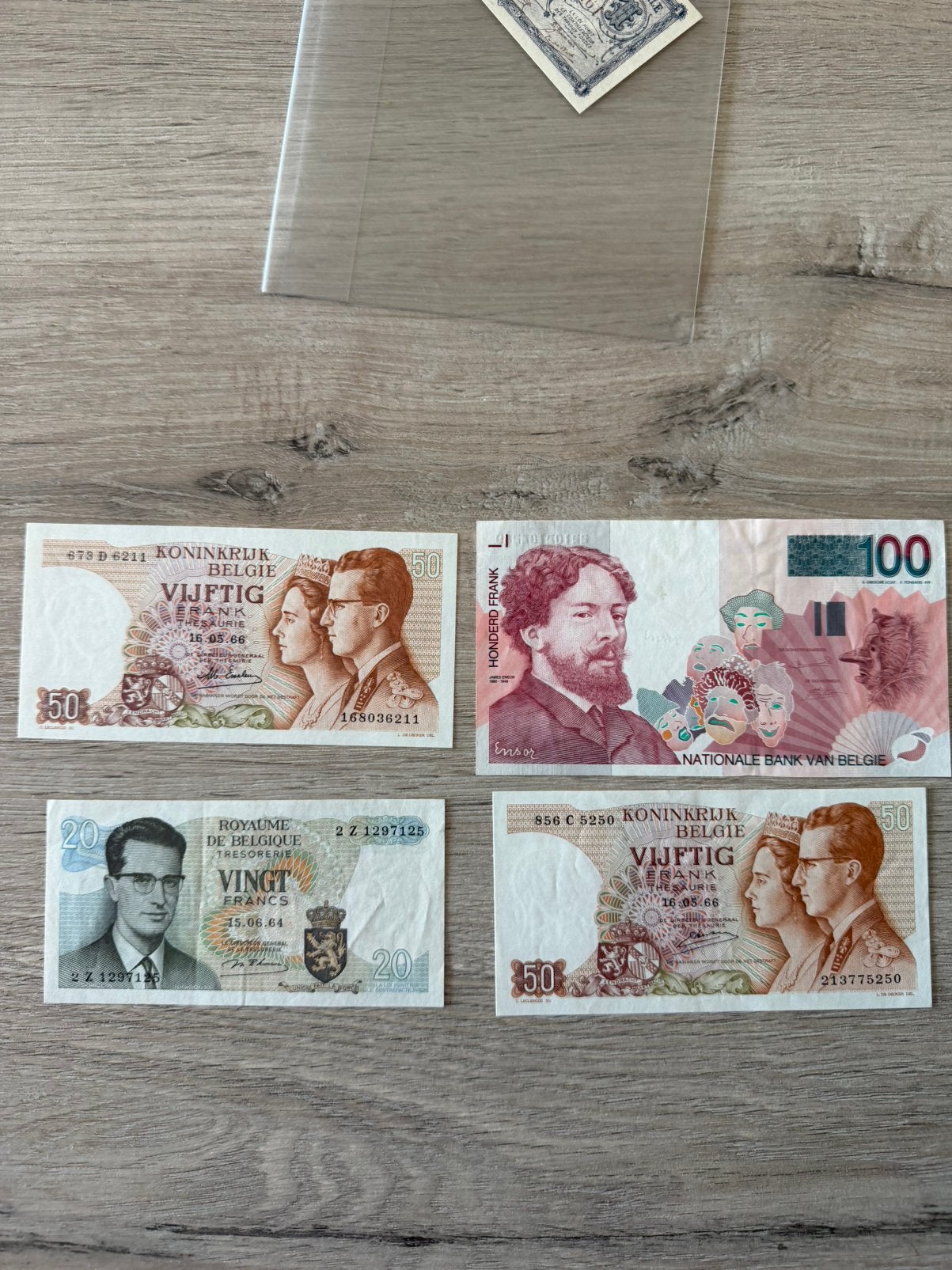 Joli ensemble de billets belges, Timbres & Monnaies, Billets de banque | Europe | Billets non-euro, Enlèvement ou Envoi, Série