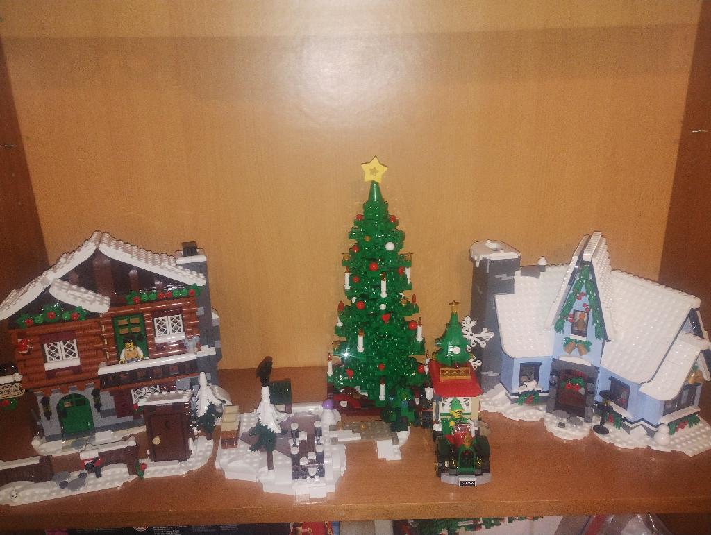 Lego 4x kerst sets te koop, Overige thema's, Lego, Ophalen of Verzenden, Zo goed als nieuw