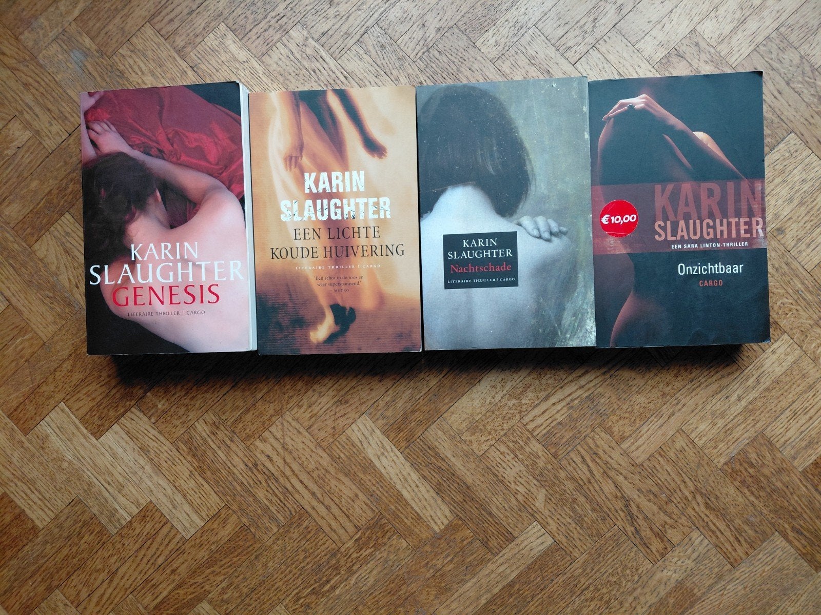 4 boeken Karin Slaughter, Boeken, Ophalen of Verzenden, Gelezen