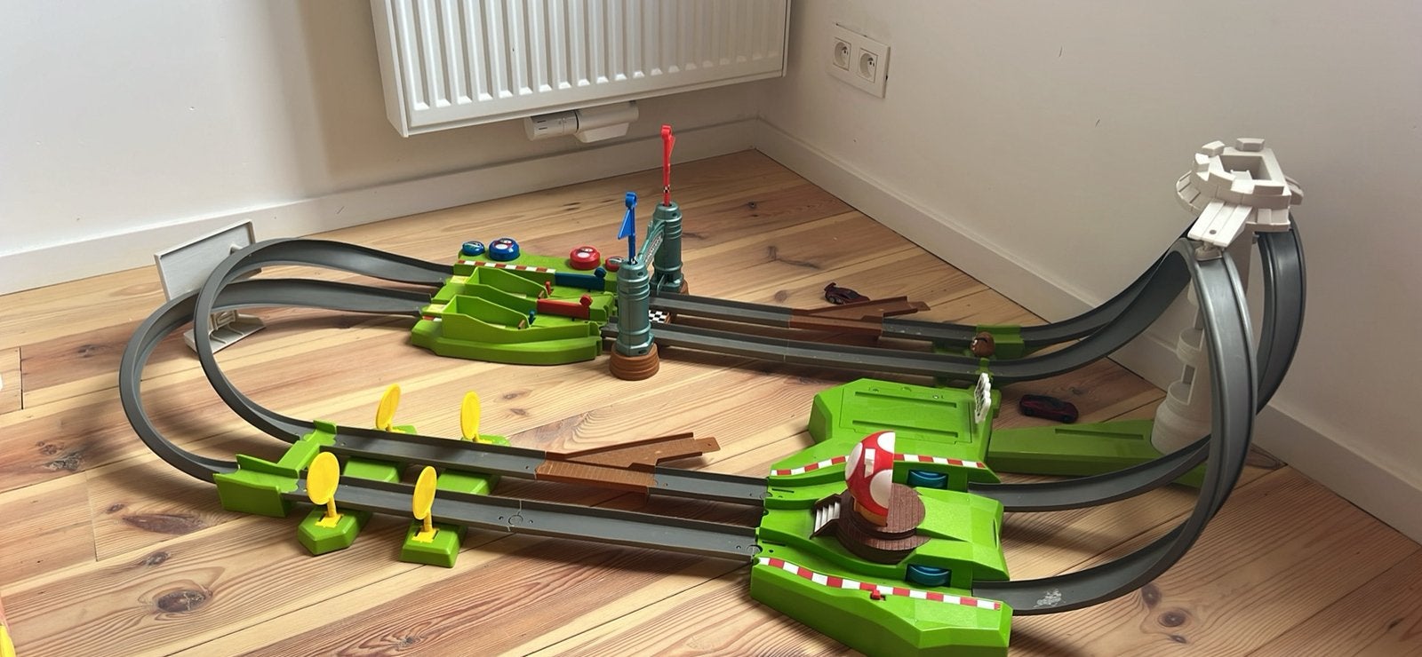 Hot wheels mario kart, Ophalen, Gebruikt, Racebaan, Hot Wheels