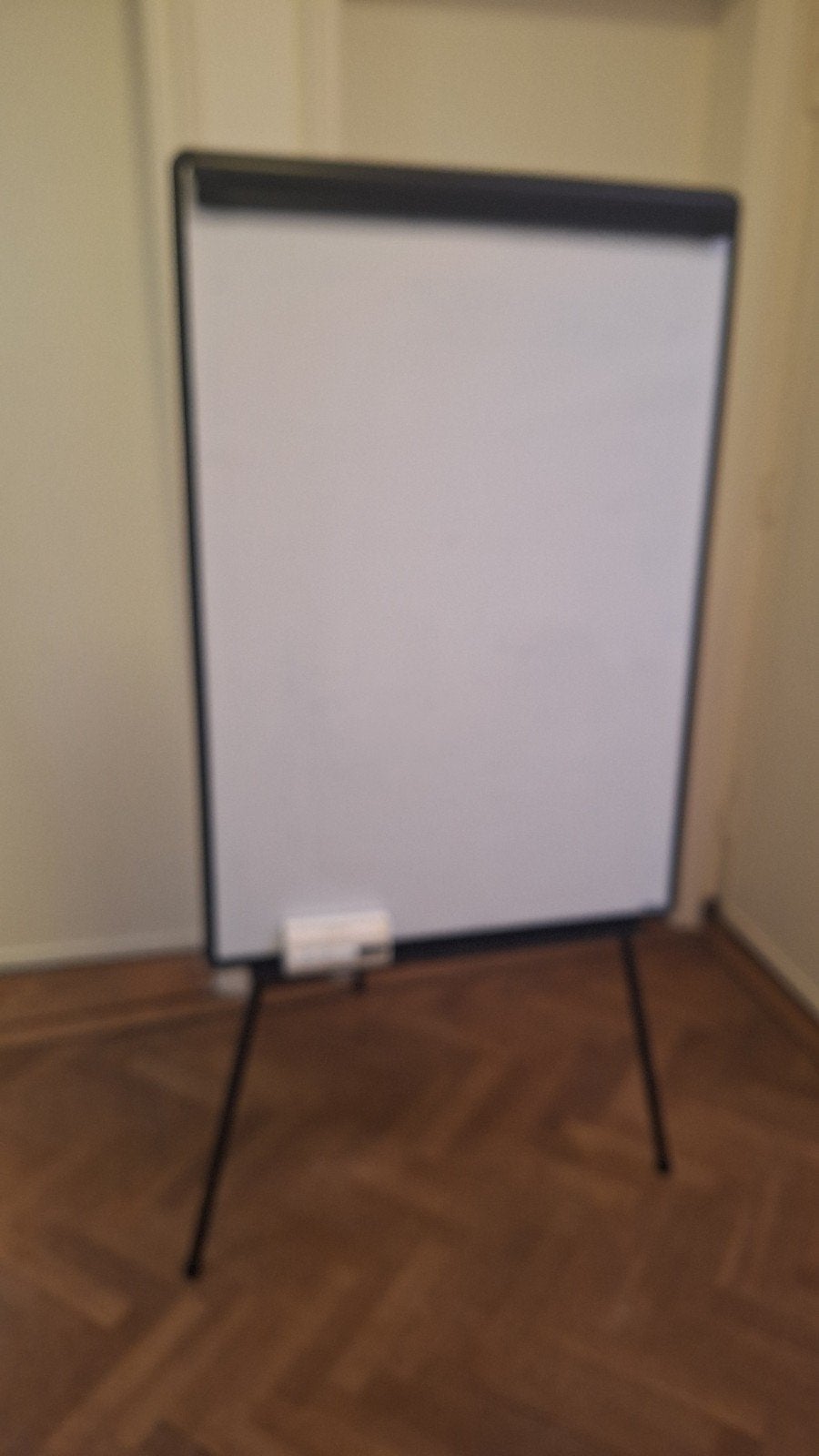 Flipover whiteboard vergaderbord, Ophalen