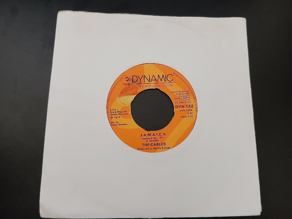 The Cables – J.A.M.A.I.C.A ' 7 Reggae, Cd's en Dvd's, Vinyl Singles, Overige genres, 7 inch, Single, Ophalen of Verzenden