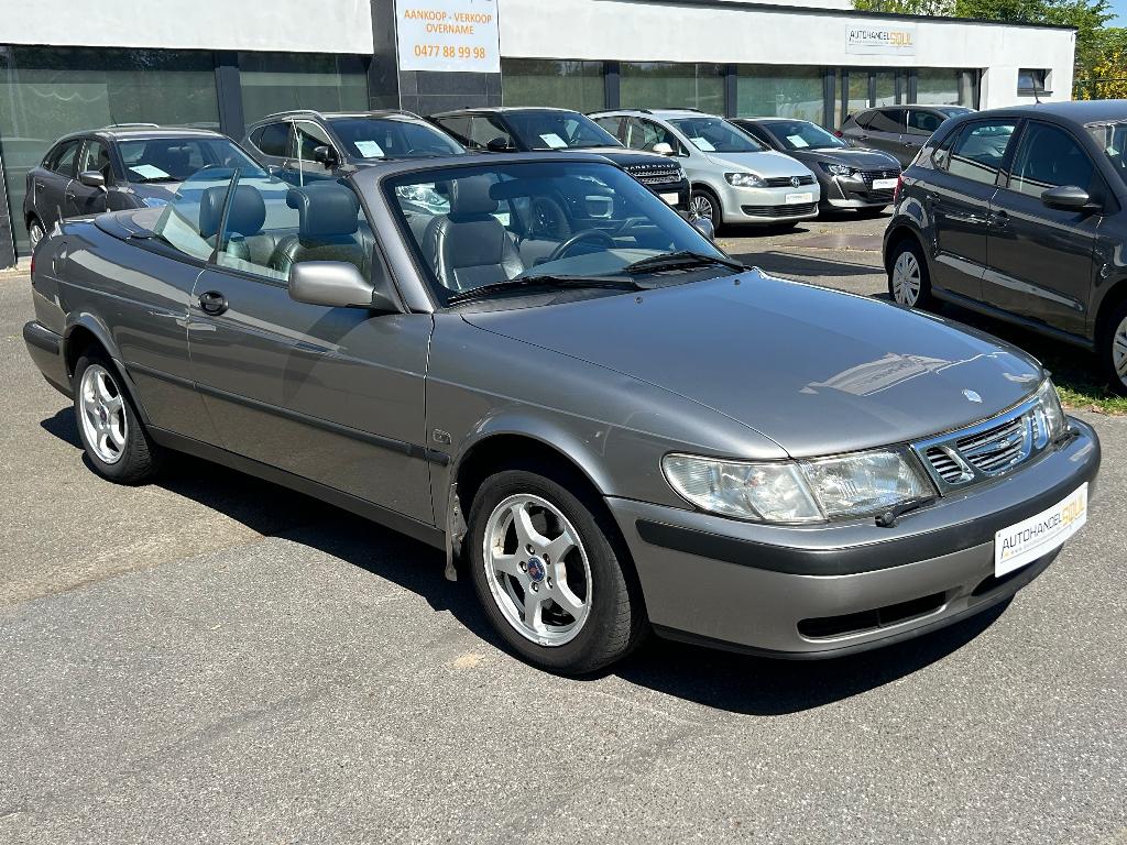 Saab 9-3, 2.0TD, 4/2003, 210.800km, Cabrio, Airco, EXPORT, Autos, Argent ou Gris, 110 kW, Entreprise, 5 portes