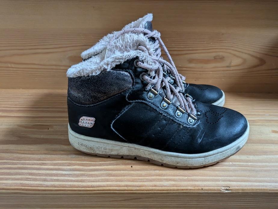 Sketchers - bottes d'hiver fille - pointure 34, Enlèvement, Utilisé, Fille, Bottes