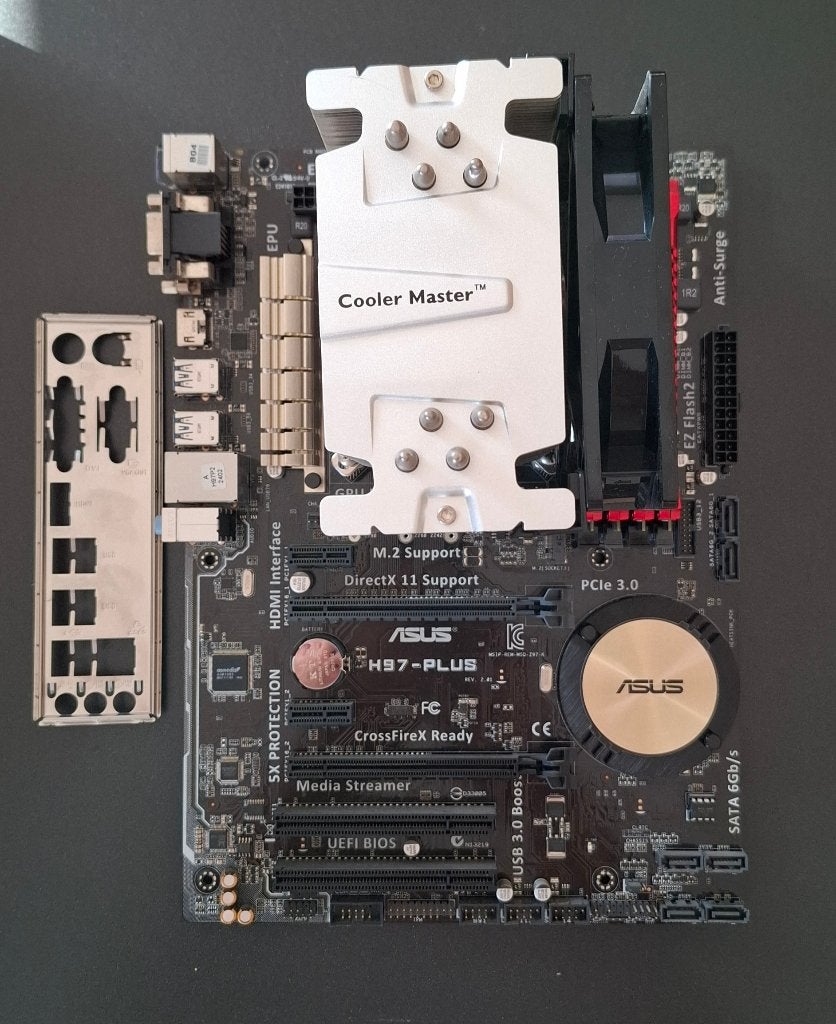 Processeur Intel Core i7 4790k + carte mère Asus, 4-core, Utilisé, Intel Core i7, 3 à 4 Ghz