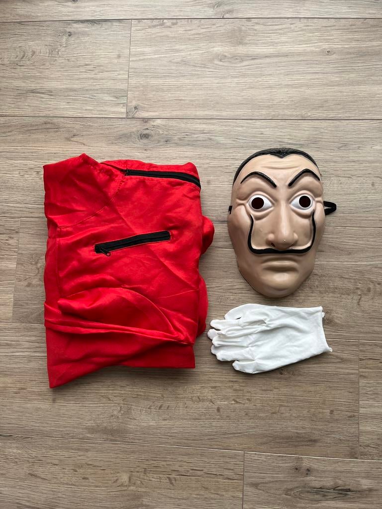 Verkleedkleding La casa de papel, Kleding | Dames, Ophalen of Verzenden, Zo goed als nieuw, Maat 38/40 (M), Kleding