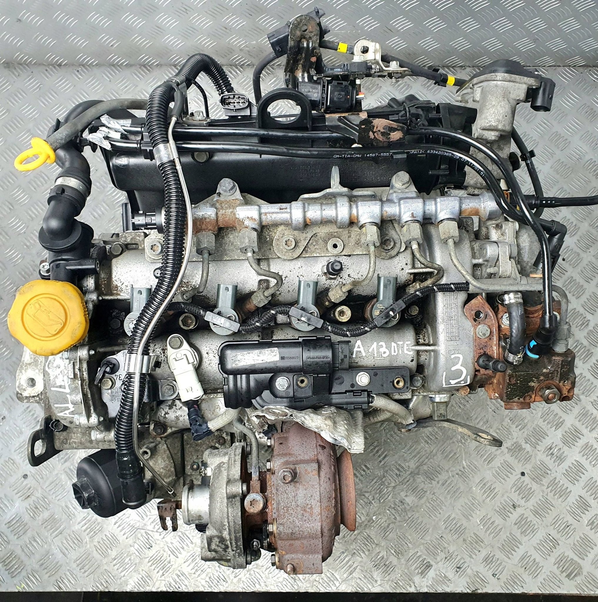 Moteur A13DTE Complet ASTRA MERIVA CORSA OPEL, Envoi, Utilisé, Daihatsu
