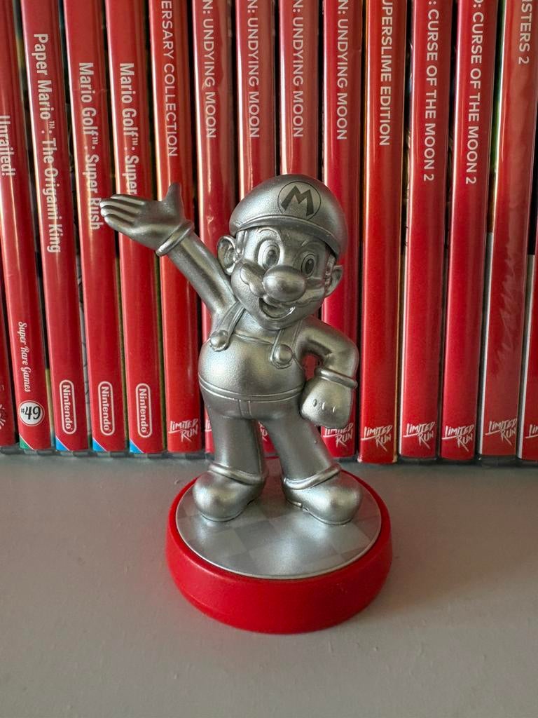 Mario argenté Amiibo (Super Mario Kollektion), Enlèvement, Comme neuf