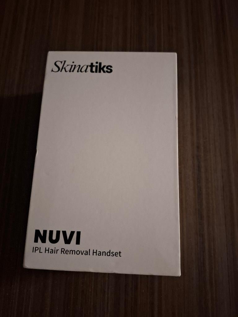 Appareil d'épilation IPL Nuvi de Skinatiks, Enlèvement, Comme neuf, Rasage ou Épilation