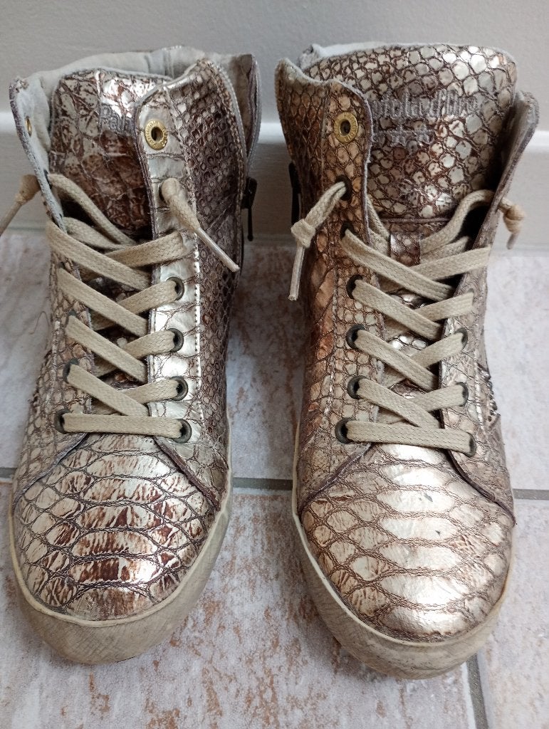 PANTOFOLA d'Oro hoge sneakers maat 36, Ophalen, Zo goed als nieuw, Sneakers, Pantofola d'Oro