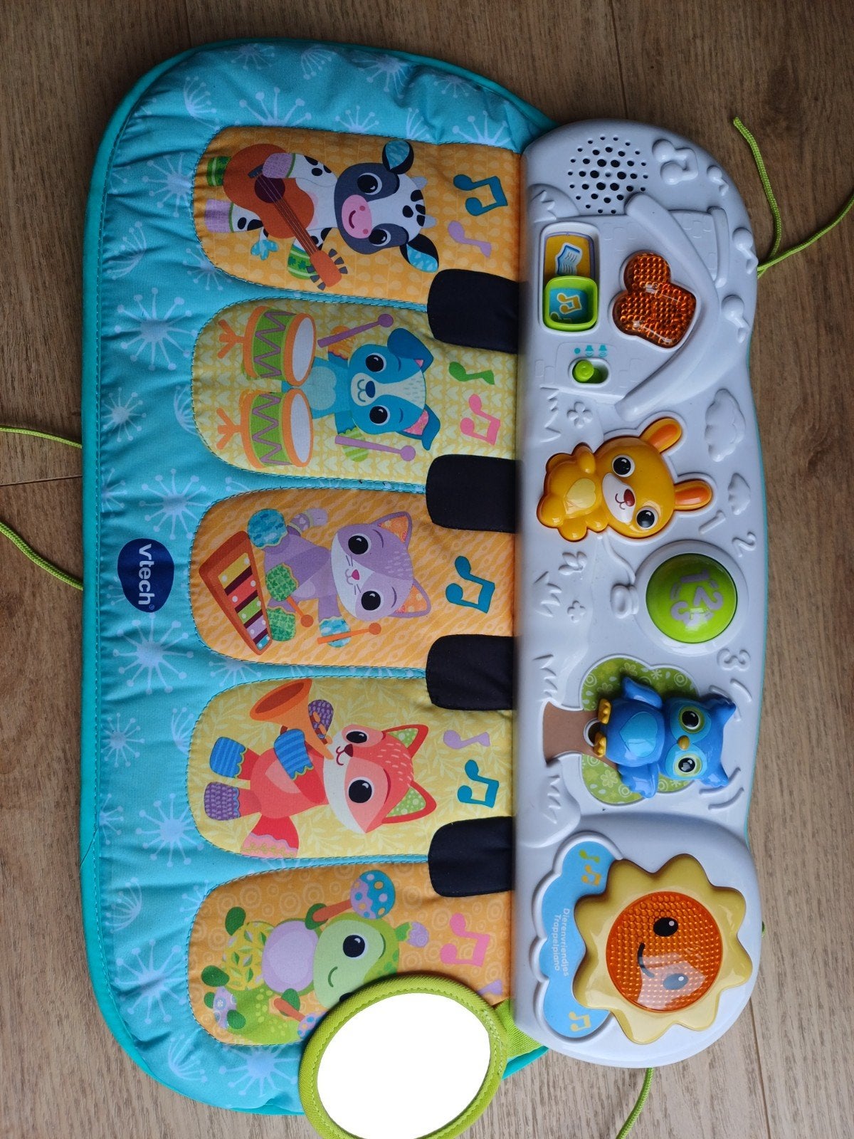 Vtech trappelpiano, Ophalen, Zo goed als nieuw, Babygym, Met licht