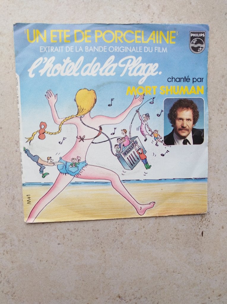 †MORT SHUMAN: "Un été de porcelaine" (+ Soundtrackvinylset!), CD & DVD, Enlèvement ou Envoi, Pochette photo, 7 inch, Comme neuf