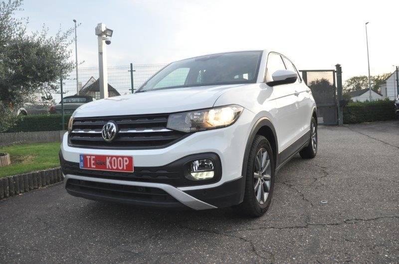 Volkswagen T-Cross 1.0 Automatique 2020 Parfait, Autos, Essai à domicile, Entreprise, Entretenue par le concessionnaire, Noir