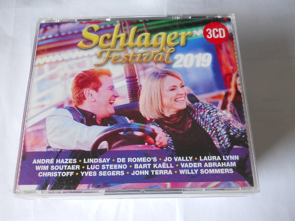 3 cd box - Schlagerfestival 2019, Cd's en Dvd's, Ophalen of Verzenden, Zo goed als nieuw, Verzamelalbum, Eerste persing
