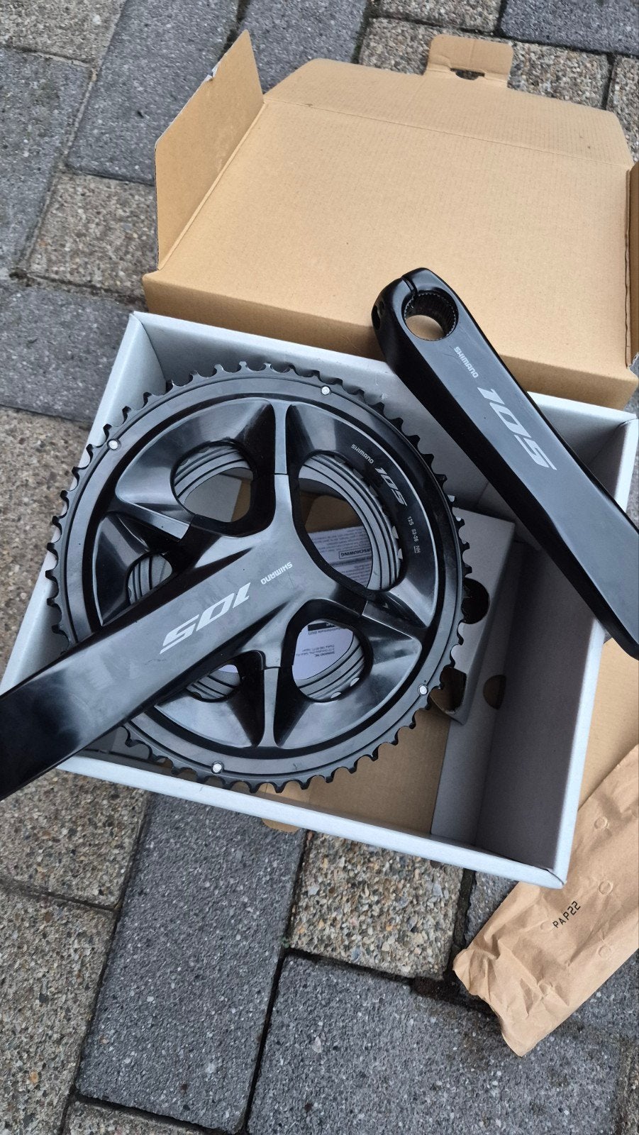 Pédalier Shimano 105 12 vitesses 52x36 175 NEW Okm, Vélos & Vélomoteurs, Vélos Pièces, Enlèvement ou Envoi