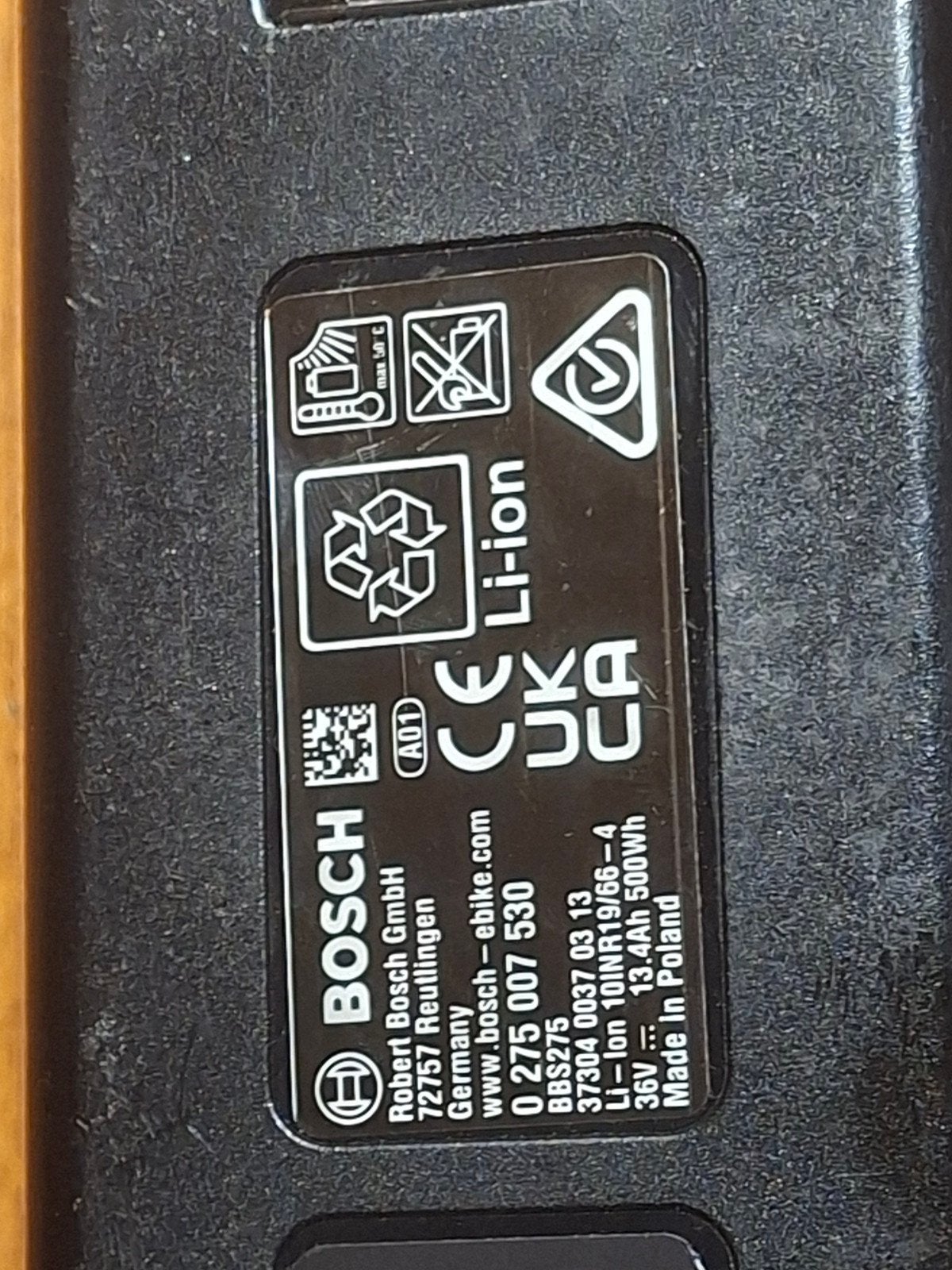 Bosh Powerpack 500Wh, Enlèvement ou Envoi, Comme neuf