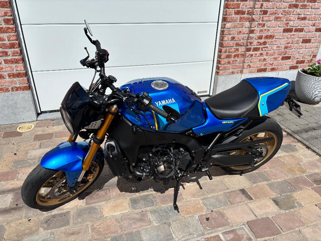 Yamaha XSR 900 Legend Blue + nombreuses options, Motoren, Motoren | Yamaha, Particulier, Naked bike, meer dan 35 kW, 3 cilinders