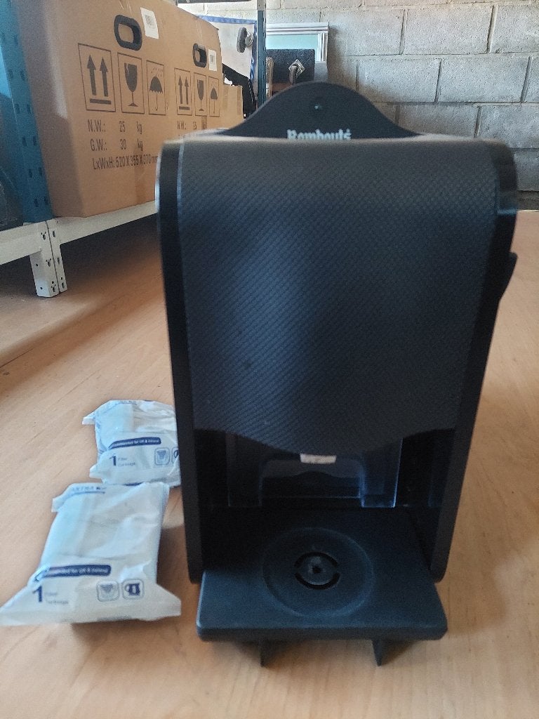 Espressomachine van Rombouts, Machine à espresso, Réservoir d'eau amovible, Dosettes et capsules de café, Enlèvement
