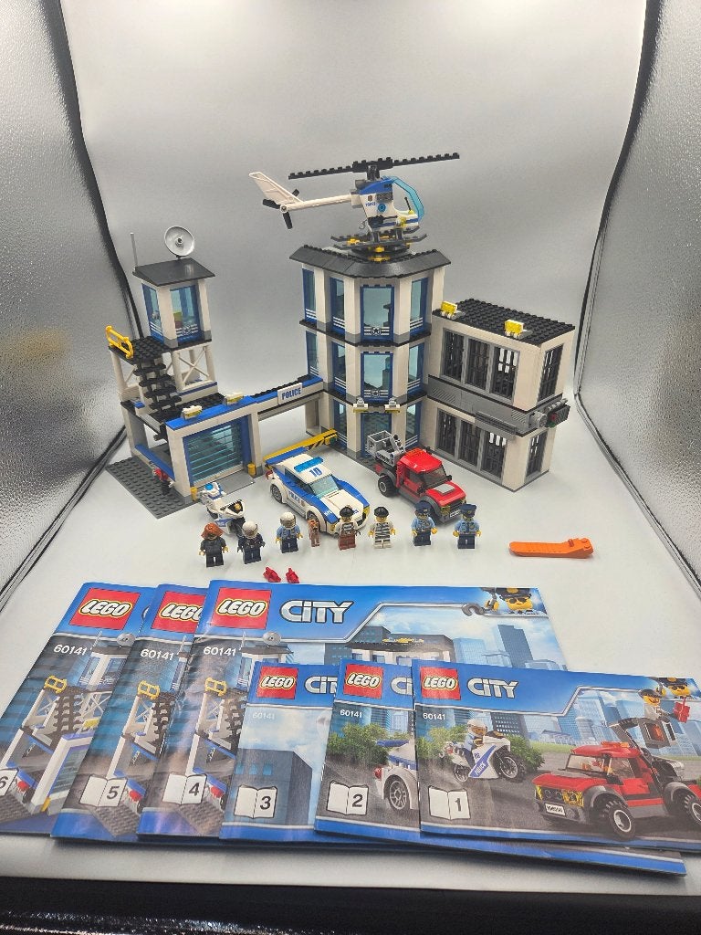 Lego City 60141 Poste de police, City, Enlèvement ou Envoi, Lego, Ensemble complet