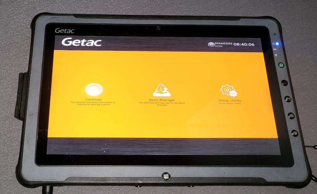 GETAC F110 G3 i7/16 Go de RAM/4G-LTE/GPS/NOUVELLES BATTERIES, Informatique & Logiciels, Apple iPad Tablettes, Autres modèles, Enlèvement ou Envoi