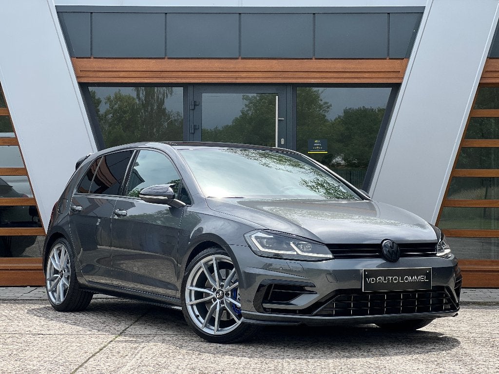 Volkswagen Golf R 4-Motion '20 -AUTOMAAT/ PANO/ LED/ 300PK, Cuir, Argent ou Gris, Achat, Entreprise