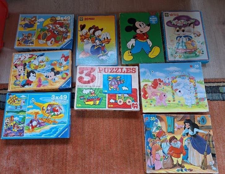 Kinderpuzzels, Enlèvement, 10 à 50 pièces, Utilisé, 2 à 4 ans