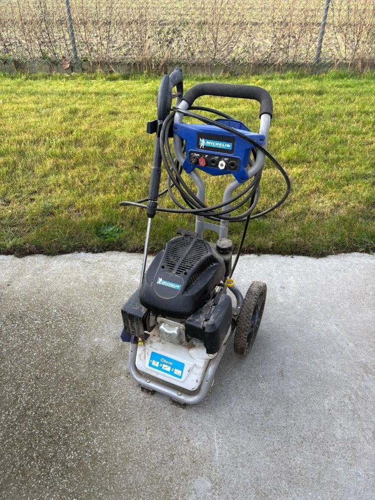 hogedrukreiniger, Ophalen, Gebruikt, Benzine