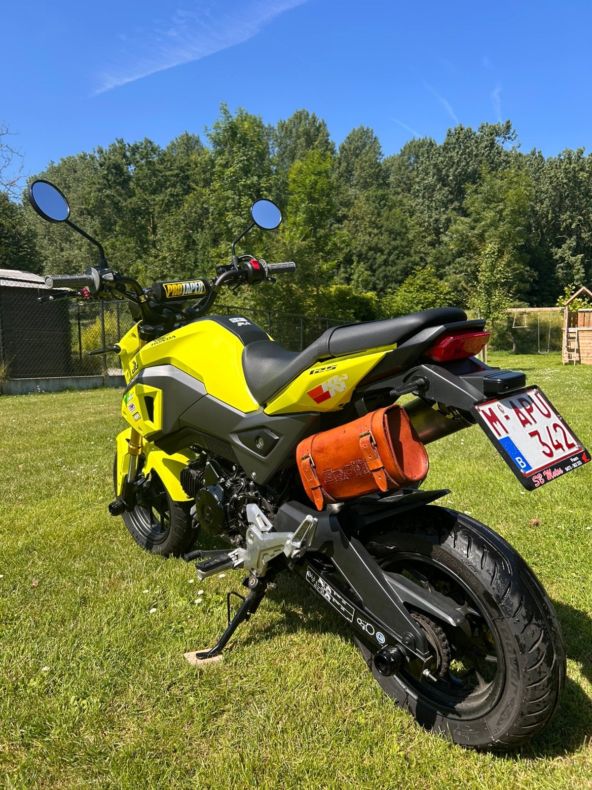 Honda MSX 125 (Grom) – 2018 – 2.615 km – Unieke build, Motoren, Motoren | Honda, 11 kW of minder, 1 cilinder, Handgeschakeld, Gebruikt