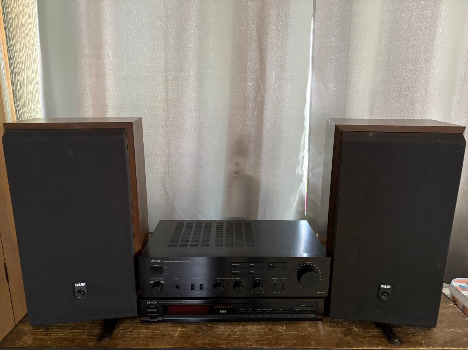 DENON VINTAGE AMPLI ET TUNER FONCTIONNELS, TV, Hi-fi & Vidéo, Enlèvement, Utilisé, Tuner ou Radio, Denon