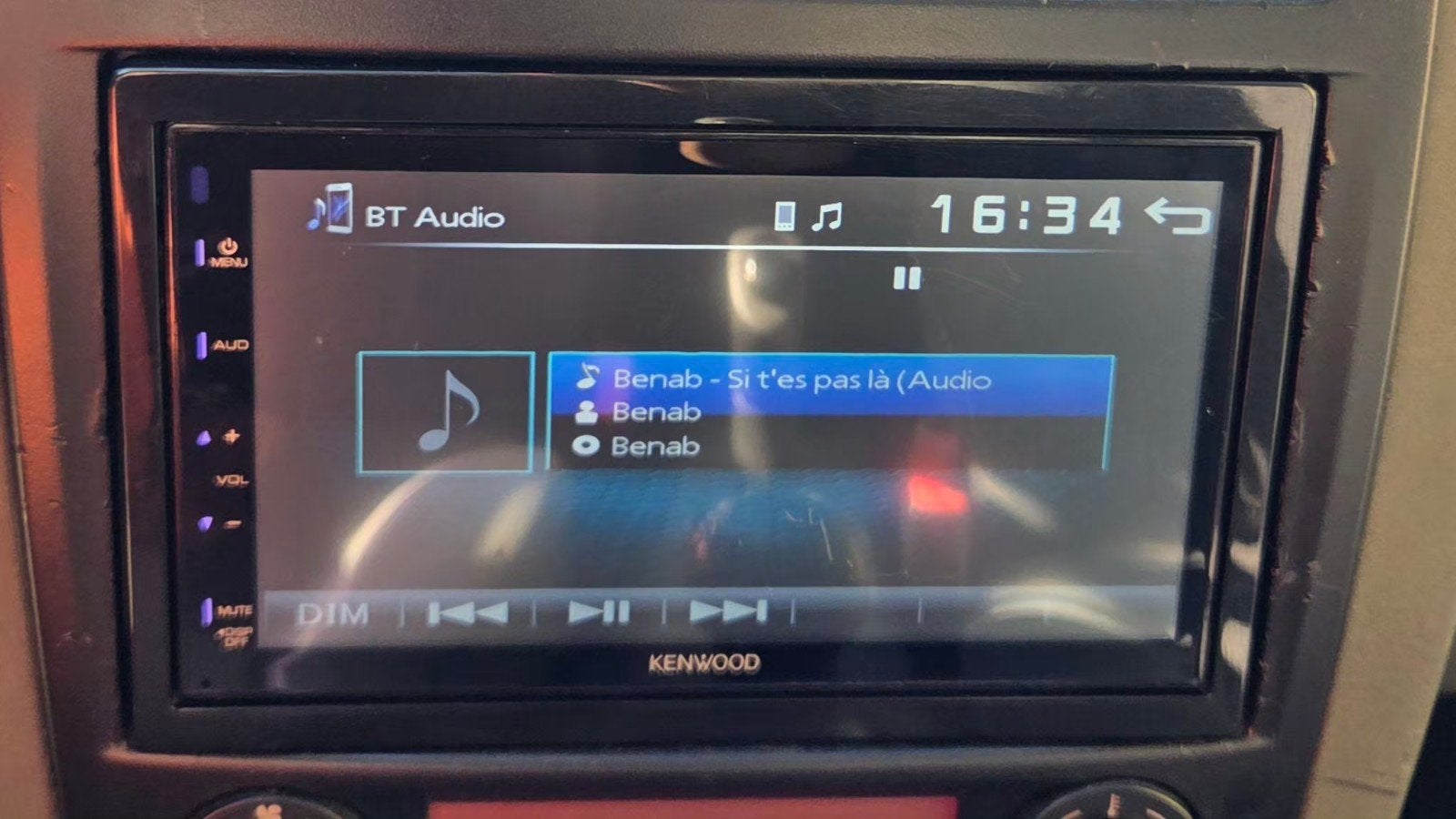 poste écran kenwood 120BT, Enlèvement