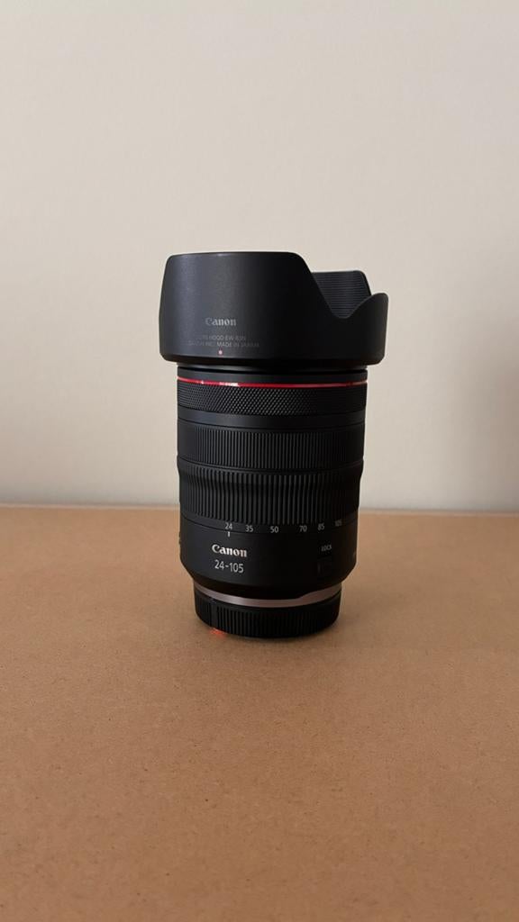 Canon RF 24-105 f4.0, Audio, Tv en Foto, Foto | Lenzen en Objectieven, Ophalen of Verzenden, Zo goed als nieuw