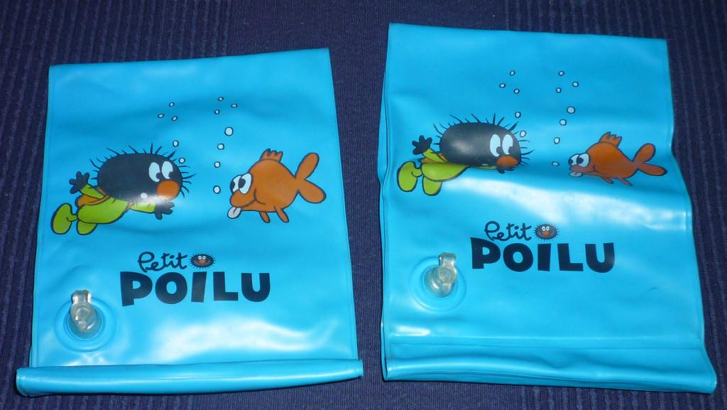 X. Bracelets de natation enfant 1 à 3 ans Motif Petit Poilu, Ophalen of Verzenden, Zo goed als nieuw