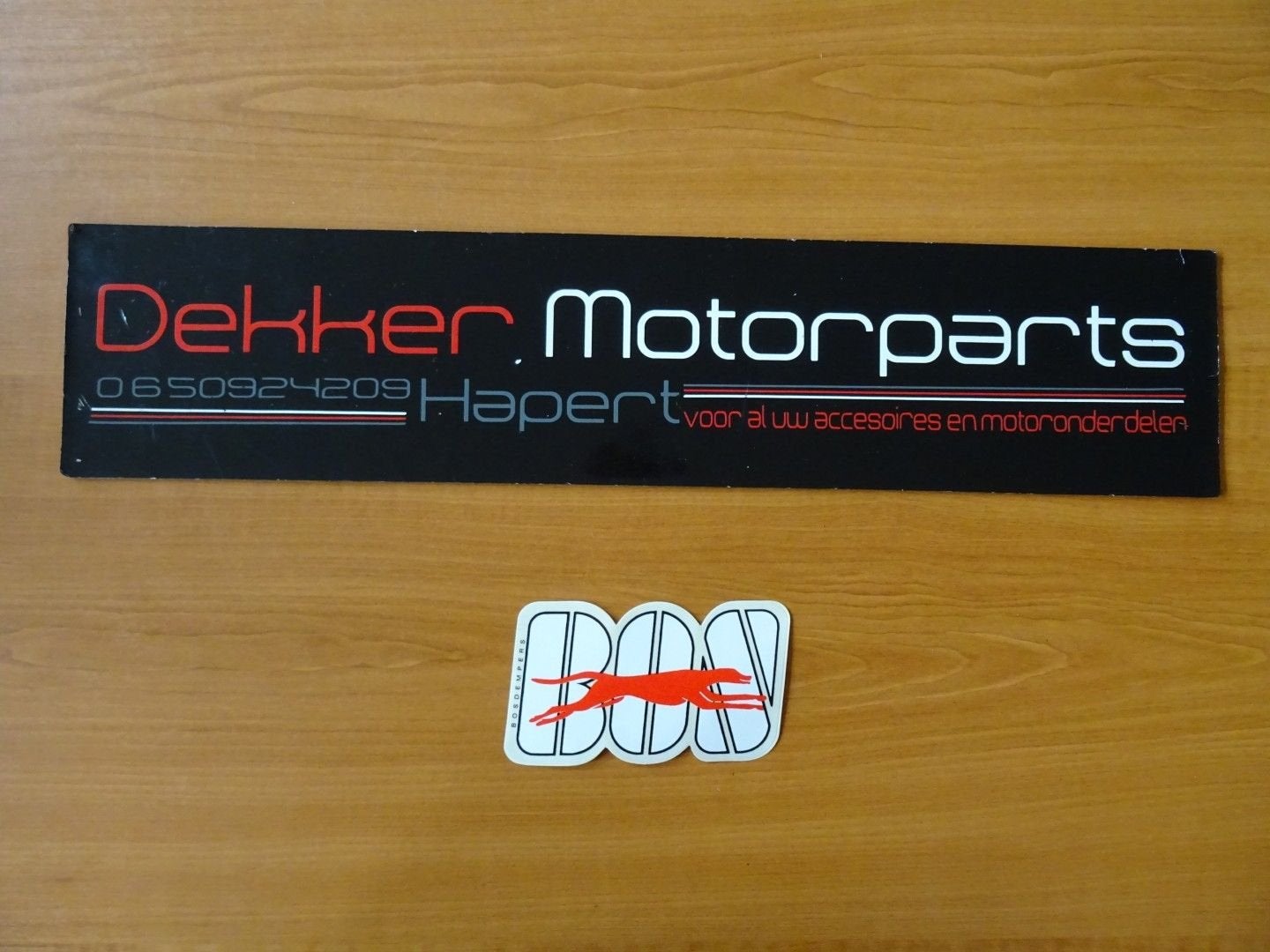 Bos Exhausts Uitlaat / Demper Sticker # Bos #, Motoren, Accessoires | Stickers, Ophalen of Verzenden, -, -, -
