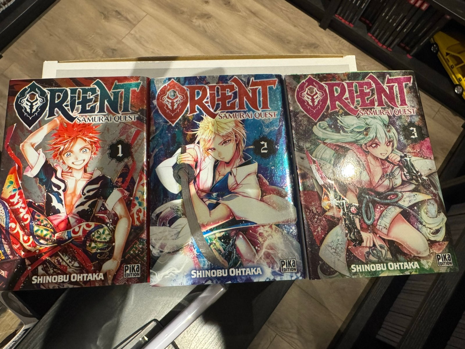 Lot mangas Orient – Samurai Quest tomes 1 à 3 – Français, Livres, Enlèvement, Utilisé, Japon (Manga)
