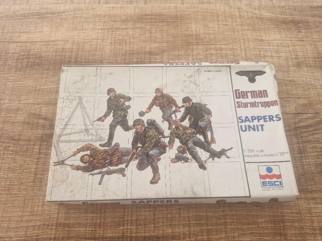 Esci 1/35 German Sturmtruppen Sappers Unit, Ophalen of Verzenden, Nieuw, 1:35 tot 1:50, Figuur of Figuren