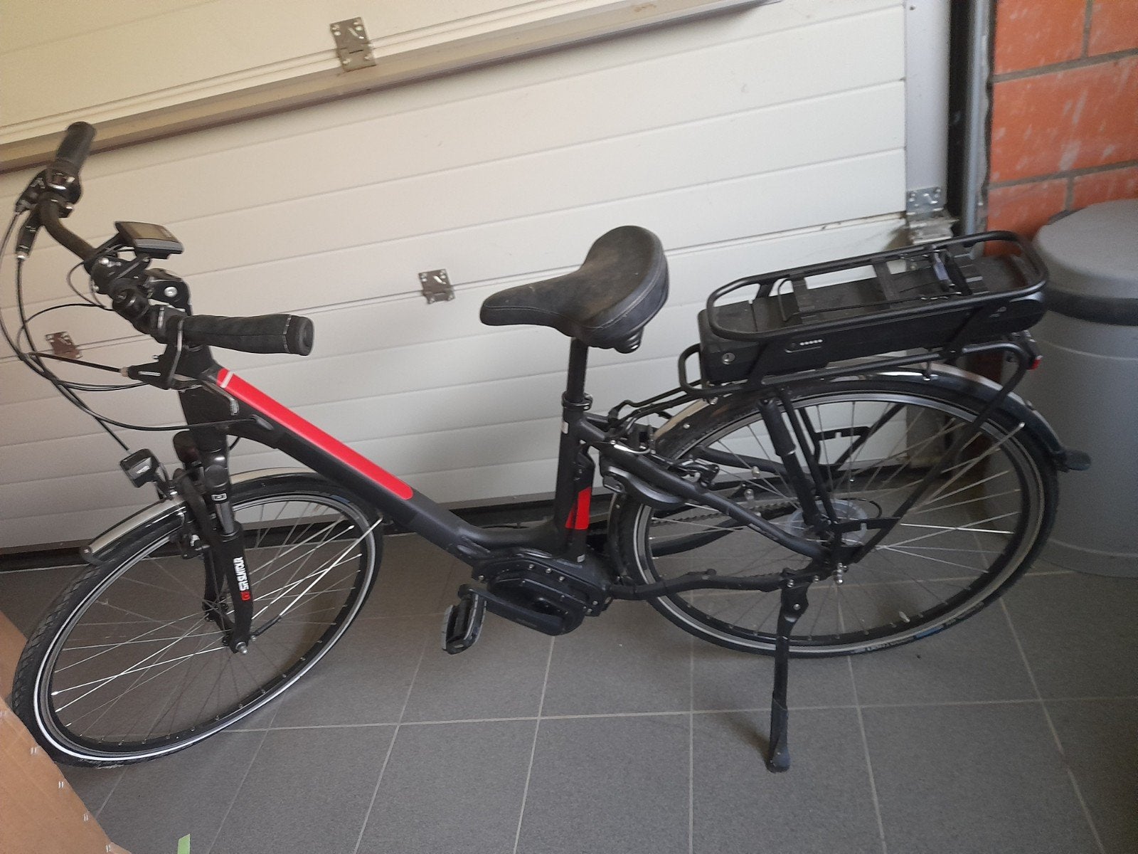 Velo  electric, Enlèvement
