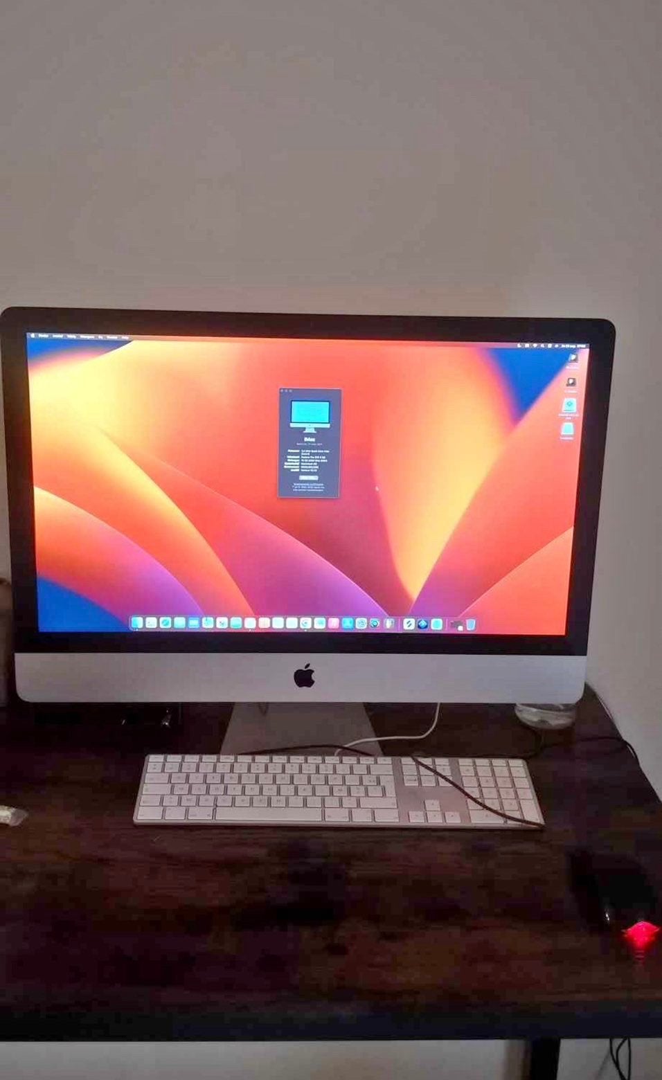 iMac (Retina 5K, 27-inch, 2017), Computers en Software, Apple Desktops, Ophalen, Zo goed als nieuw, 16 GB, IMac