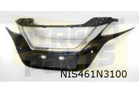 Nissan Leaf (1/18-) (ZE1E) steun voorbumpergrille (bij sonar, -, -, Nieuw, Bumper