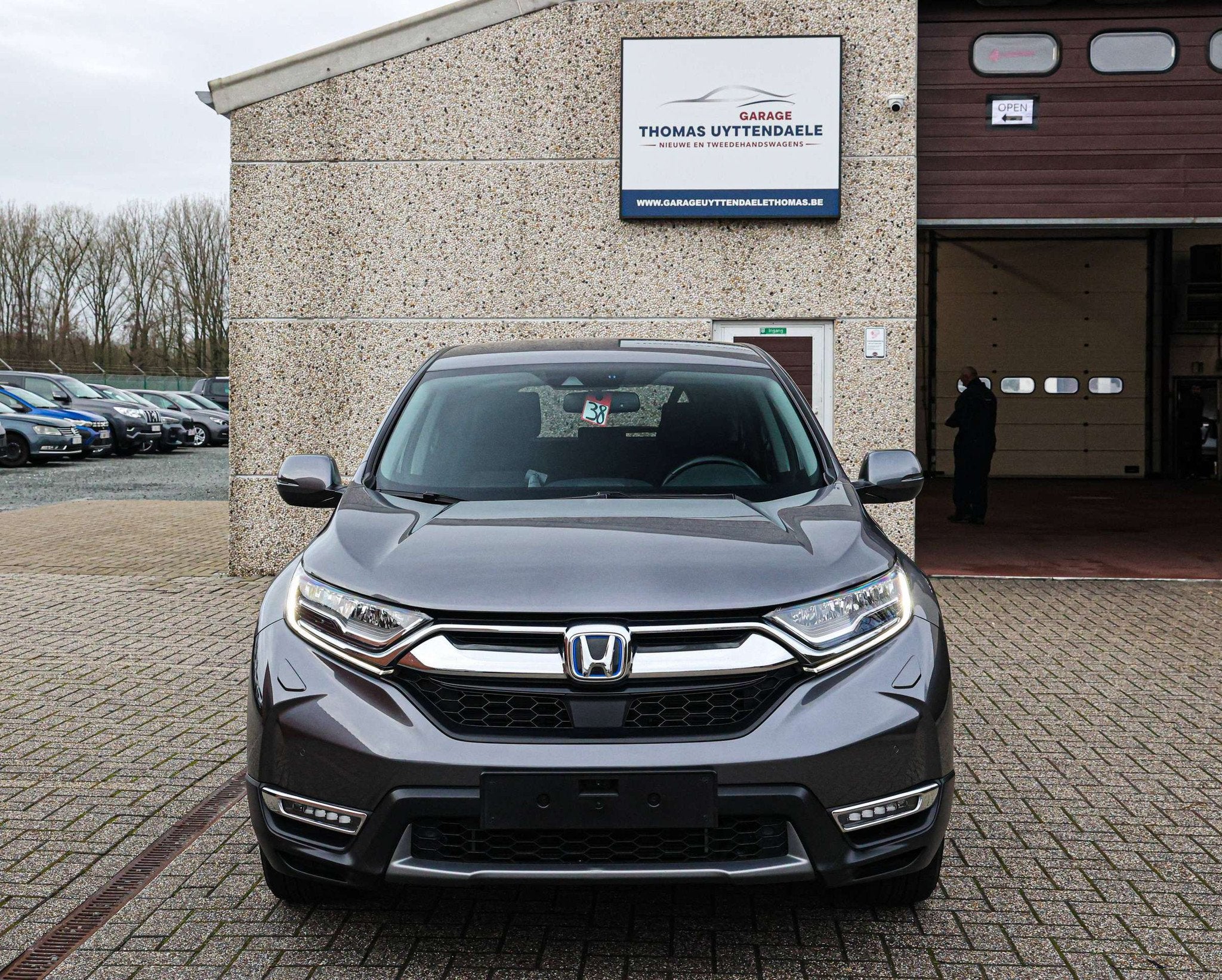 Honda CR-V MILD-HYBRIDE*AUTOMAAT*ADAPTIEVE-CRUISE-CONTROLE*K, Auto's, Honda, Stof, Gebruikt, 4 cilinders, 5 zetels