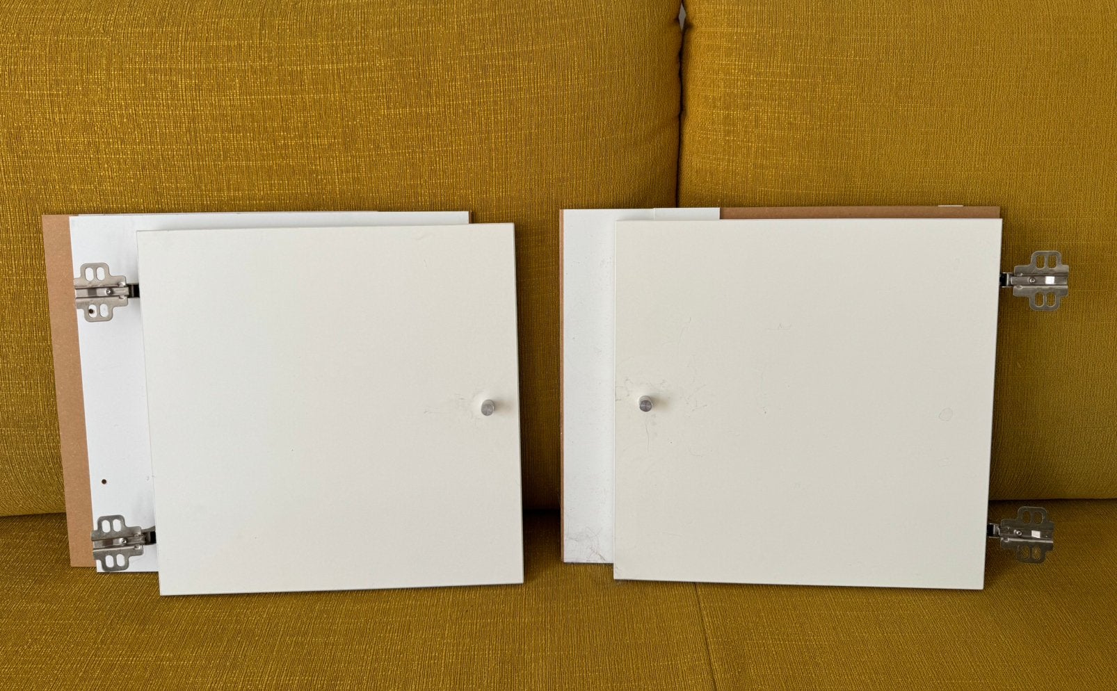2 stuks KALLAX Inzet met deur, wit, 33x33 cm IKEA, Ophalen, Zo goed als nieuw