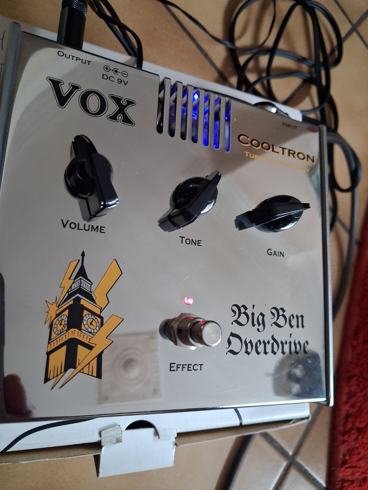 Vox Cooltron Big Ben overdrive, Ophalen of Verzenden, Gebruikt, Distortion, Overdrive of Fuzz