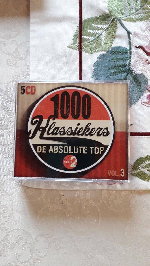 Radio 2 - 1000 klassiekers volume 3 (5 cd's), CD & DVD, CD | Compilations, Enlèvement ou Envoi, Comme neuf, Musique du monde, Coffret