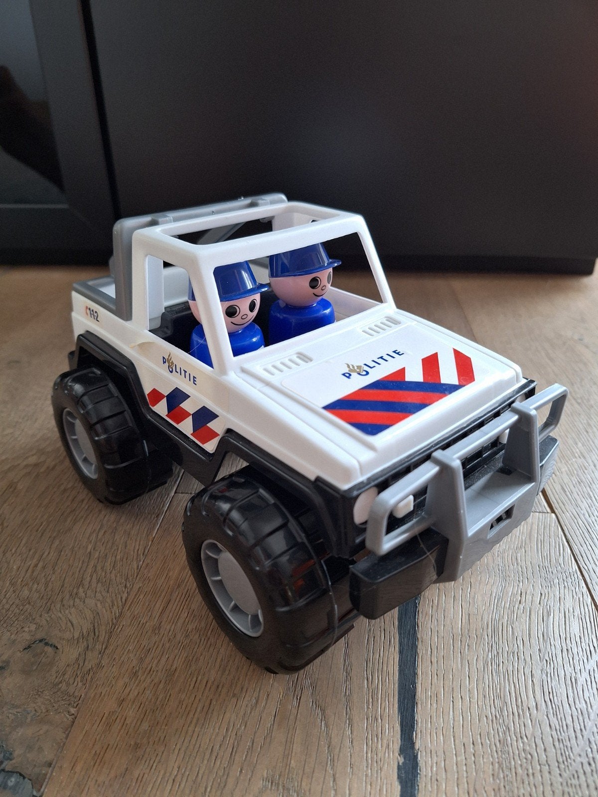 Politie-auto, Ophalen