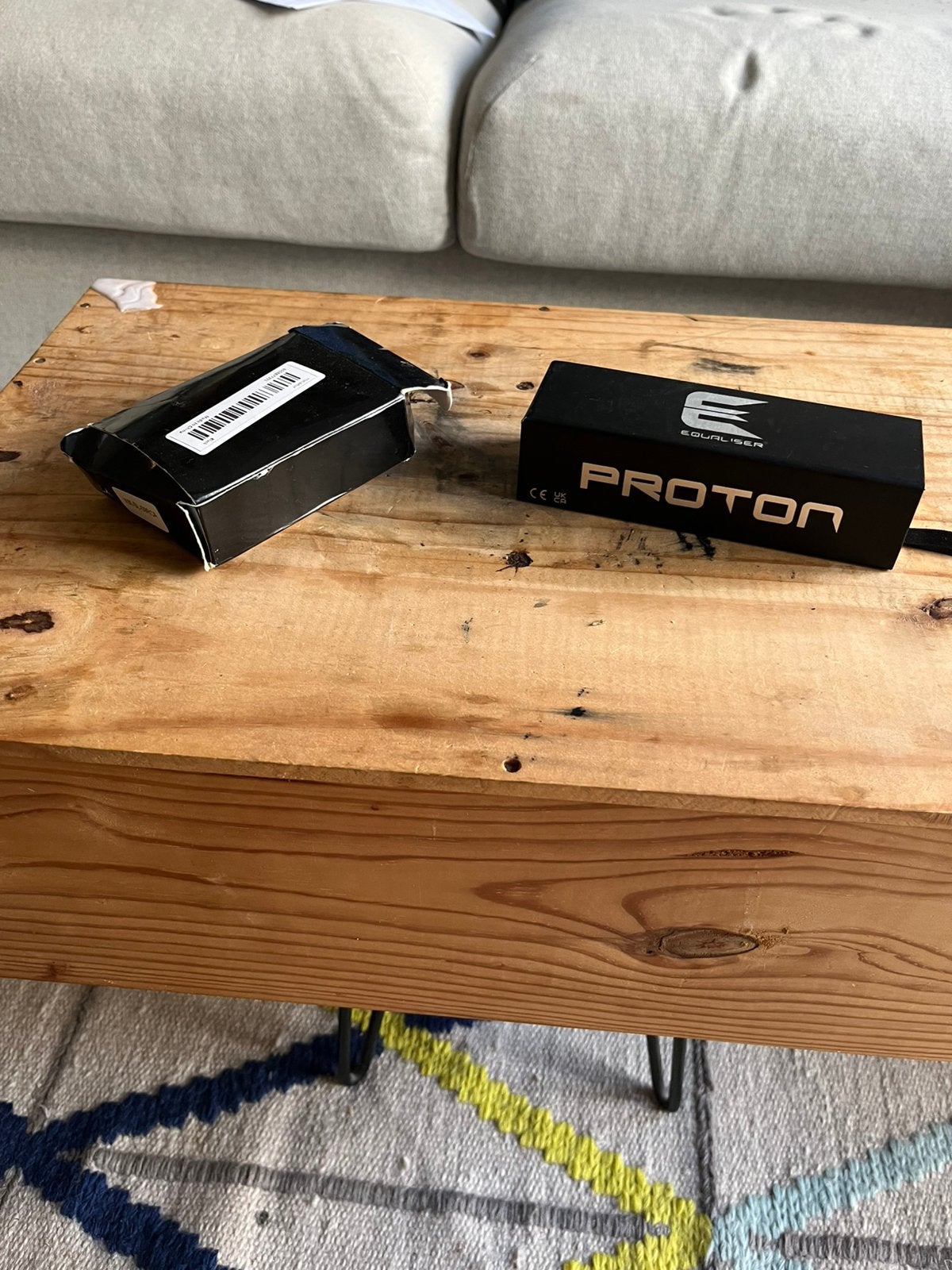 Kwadron equilizer proton mx met batterijen, Hobby & Loisirs créatifs, Composants électroniques, Enlèvement, Utilisé