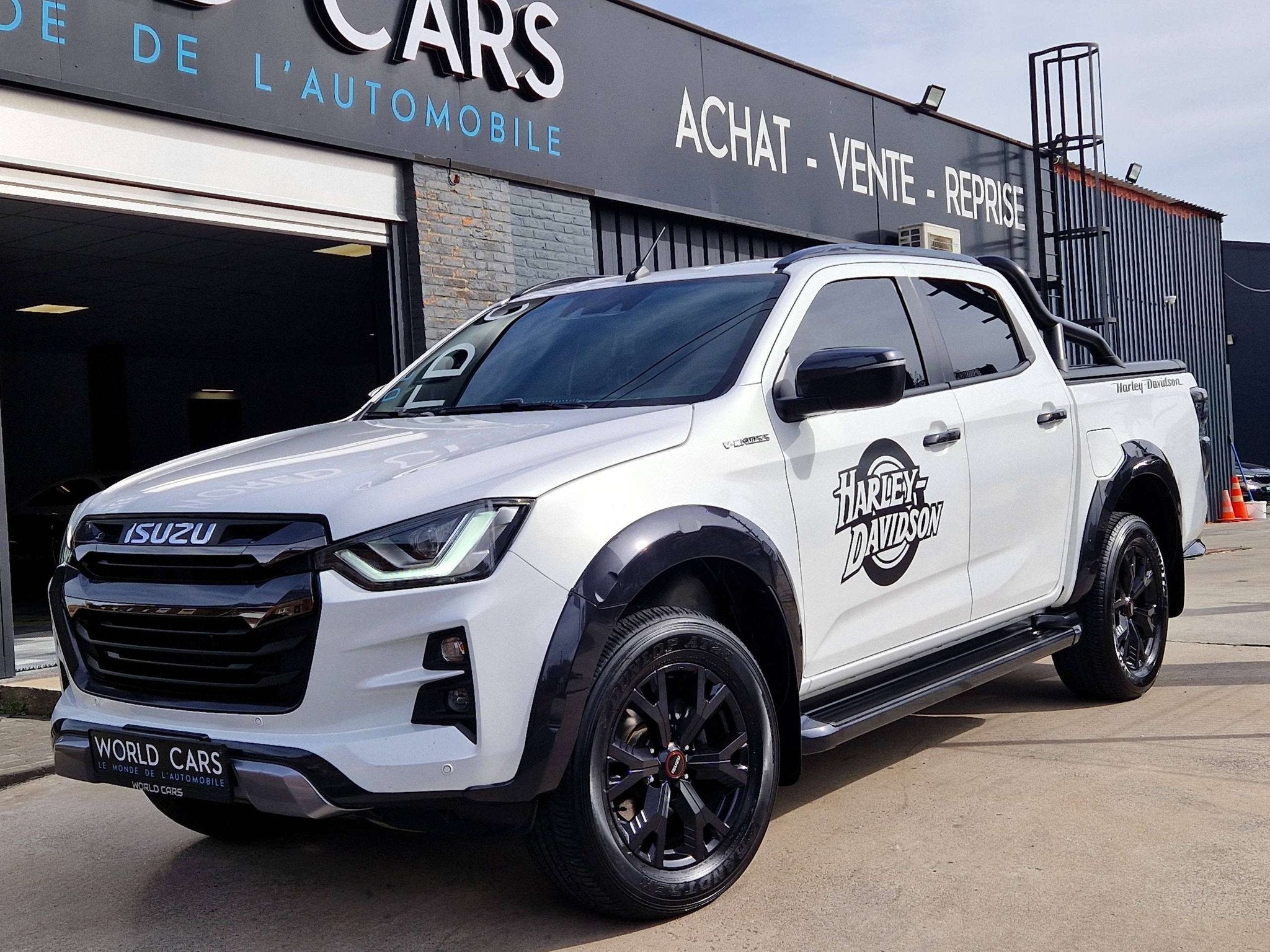 Isuzu D-max D-Max 1.9 Turbo D 4WD V-Cross BOITE AUTO - HARLE, Autos, Cuir, 241 g/km, Achat, Entreprise