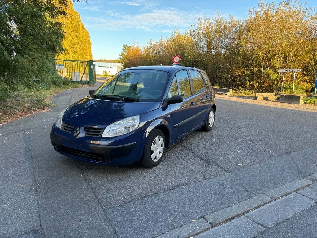Renault megane scenic 2006 1.6 essence avec carpass, Euro 5, Achat, 5 portes, Particulier
