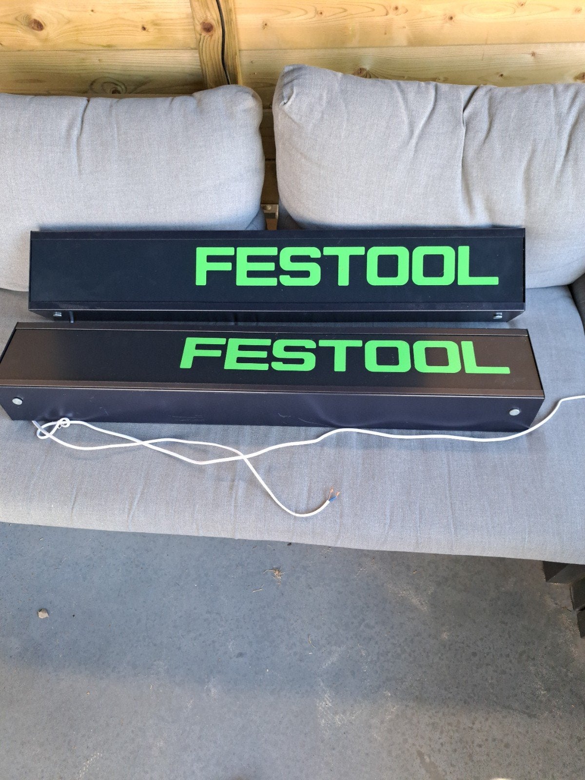 lichtreclame festool, Verzamelen, Ophalen