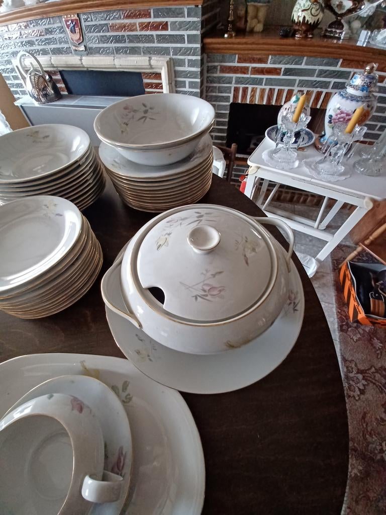 Eetservies jaren 60, Ophalen